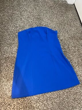 a new day Royal Blue Strapless Sheath Dress